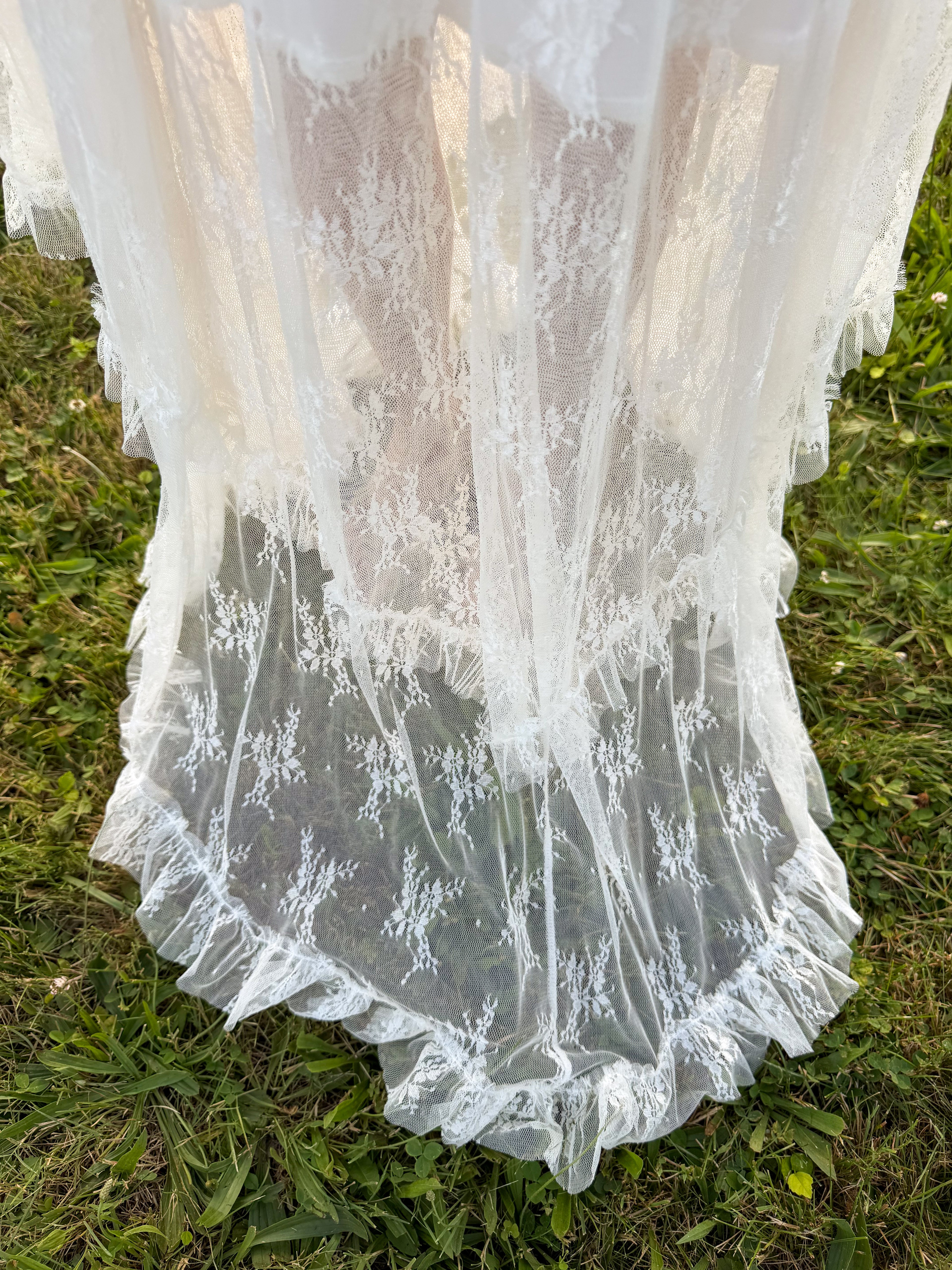 Meadow Mist Lace Skirt