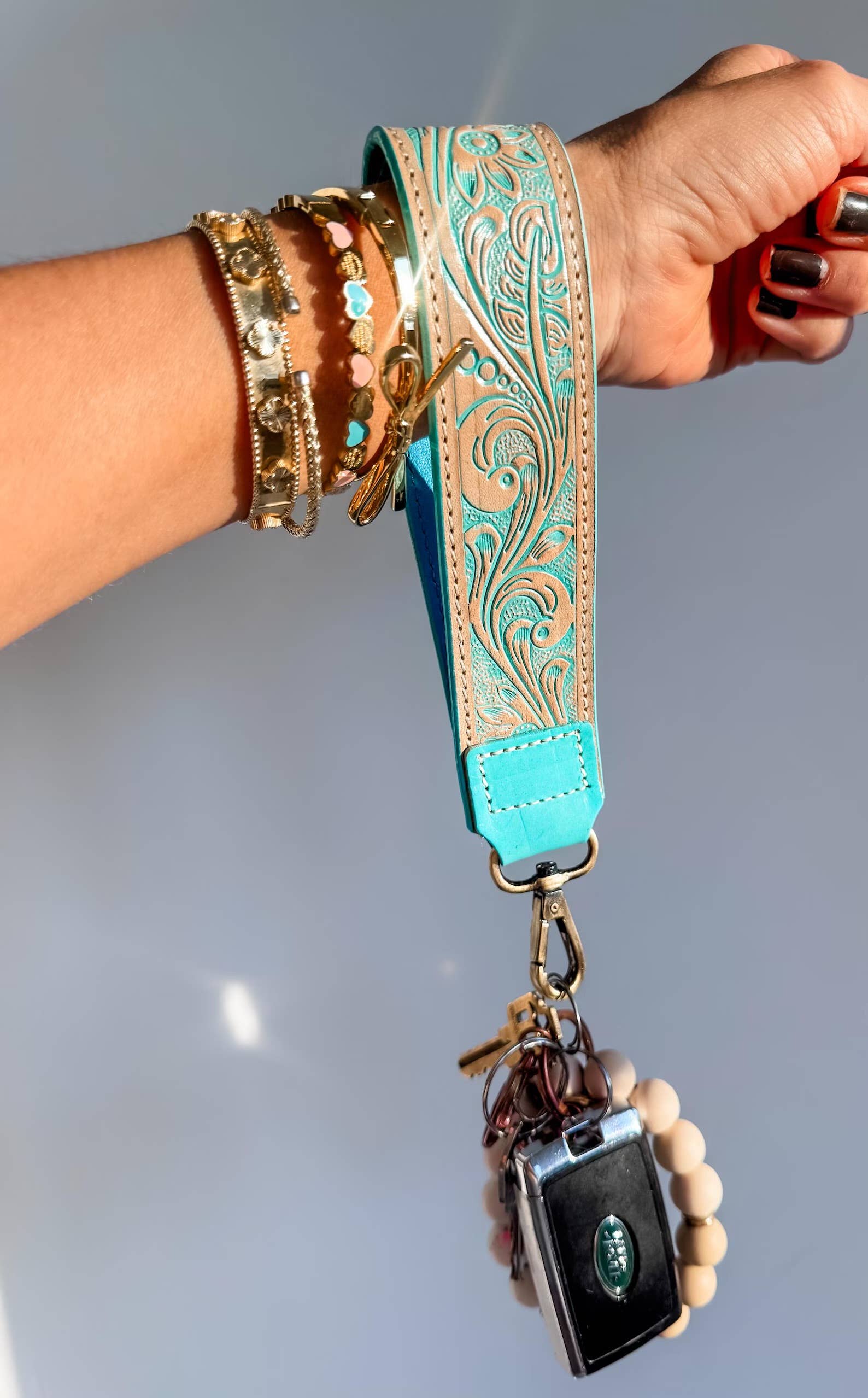 The Saddle Trail Wristlet
